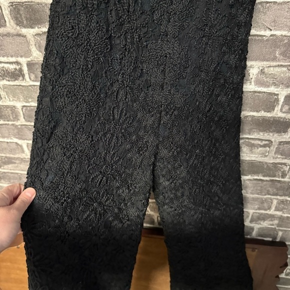 ALEXIS black off the shoulder Embroidered lace Edlyn Jumpsuit - Picture 8 of 13